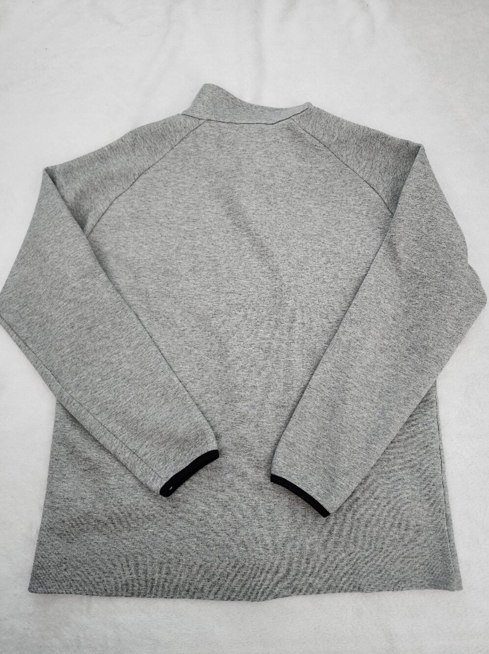 ROSSIGNOL Men's Full Zip Performance Jacket Heathered Grey Size XL | Gorpcore - Picture 7 of 11